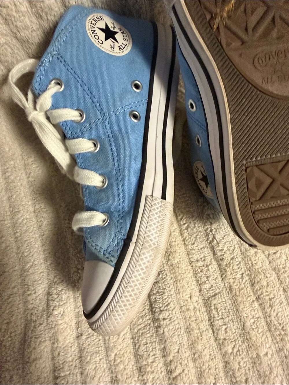 Converse Kids Chuck Taylor All Star High Top Sneakers - Sky Blue